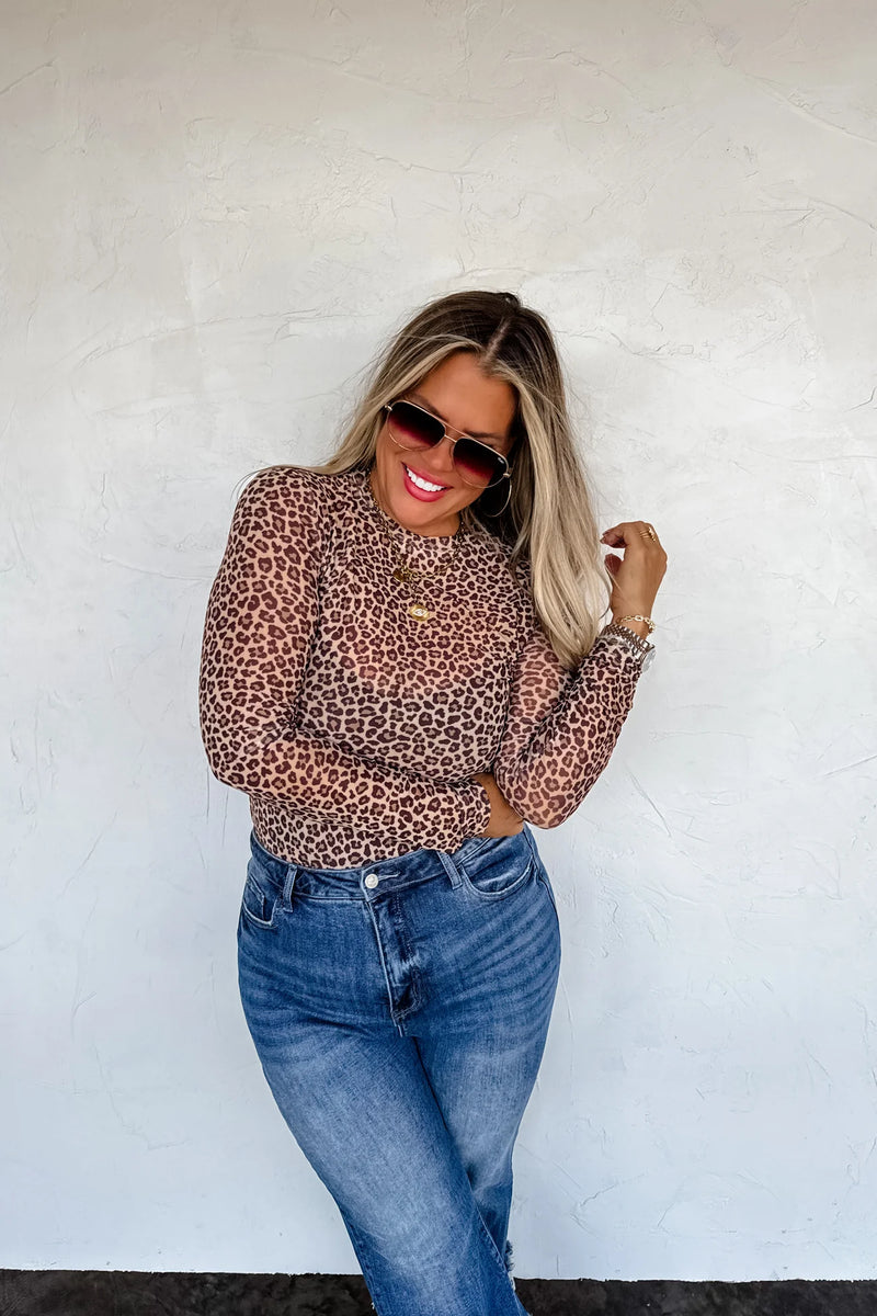 DRESS IT UP MESH TOP