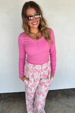 Brooklyn Snap Henley Top