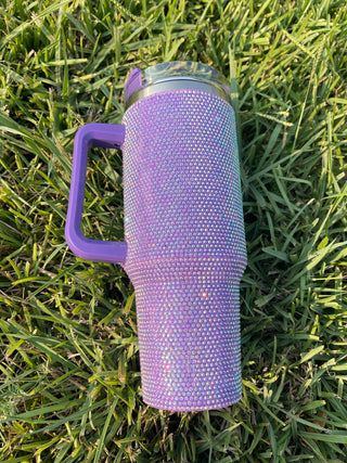 Solid Bling Tumbler 40oz