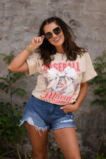 Baseball Mama Disco Tee