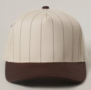 Custom Pinstripe Two Tone Hats