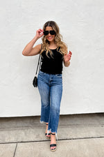 Non Distressed Blaken Jeans