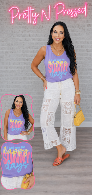 I Was Made For Happy Sunny Days Tank/Tee