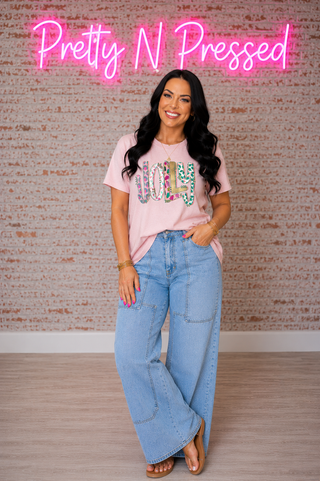 Jolly Wreaths, Lights, and Trees Graphic Tee