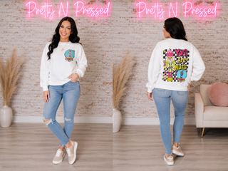 Yall Are Nuts Graphic Crewneck
