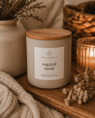 HC Sugared Suede Candle 14 oz