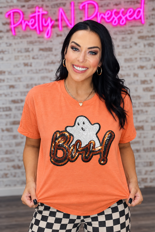 Sequin Boo Tee
