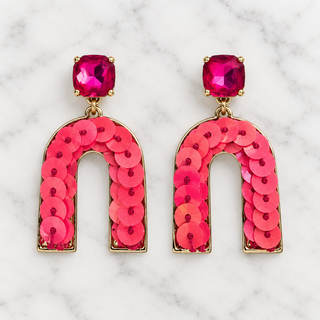 Jordan Pink Detail Earring