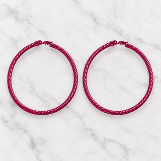Logan Metallic Hoops