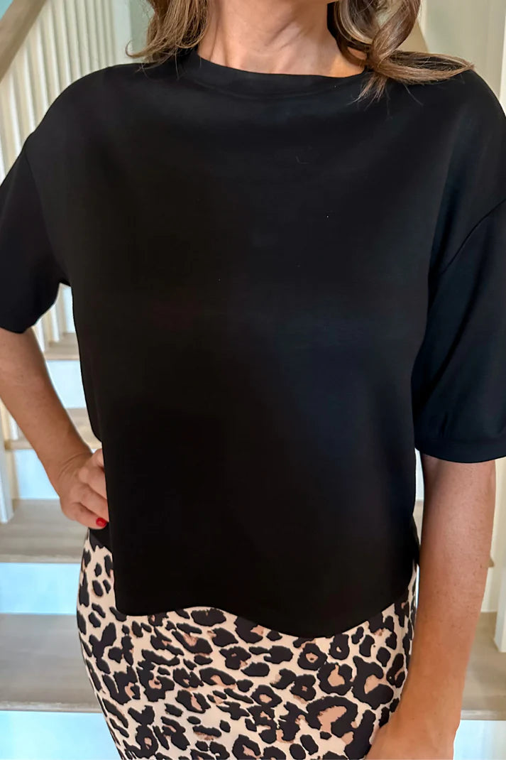Preorder Casual Upgrade Half Sleeve Luxe Top