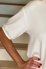 Preorder Casual Upgrade Half Sleeve Luxe Top