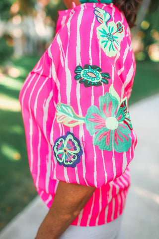 Donna Embroidered Top