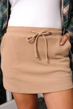 Preorder Well Loved Ribbed Skort