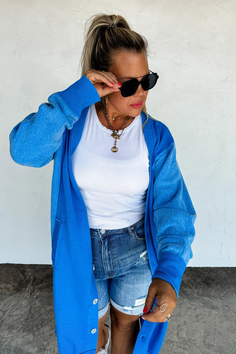 Preorder Desi Sweatshirt Cardigan