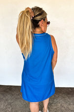 PREORDER- TROPIC LIKE IT’S HOT TERRY DRESS