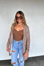 PREORDER- CAMO & CHEETAH PRINT LOLA CARDIGAN