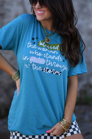 Blessed Is The Woman Who Stands In Faith Through The Storm