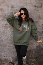 Mama Camo Faux Patch Sweatshirt