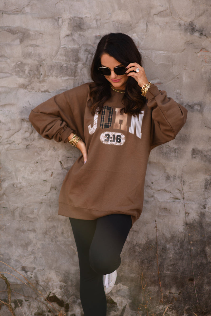 John 3:16 Sweatshirt