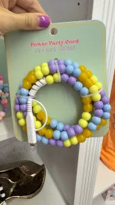 Beaded Car Chargers