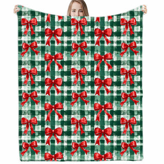 Christmas Bows Blanket *Pre Order*
