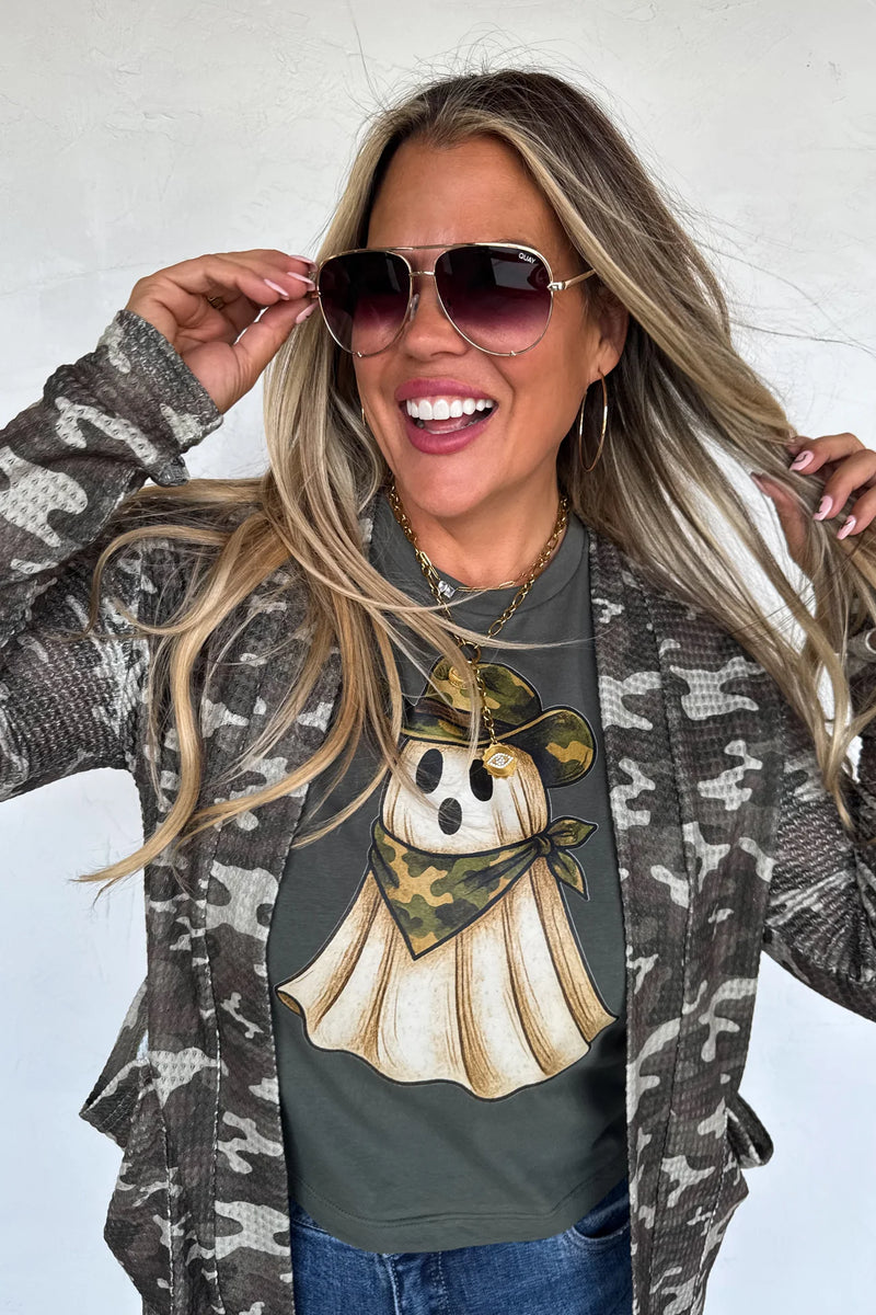 PREORDER- CAMO & CHEETAH PRINT LOLA CARDIGAN