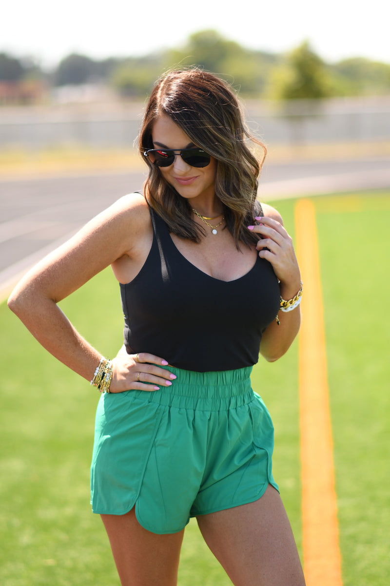 Green School Spirit Shorts