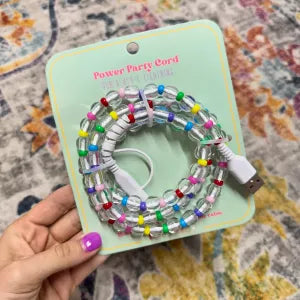 Beaded Car Chargers