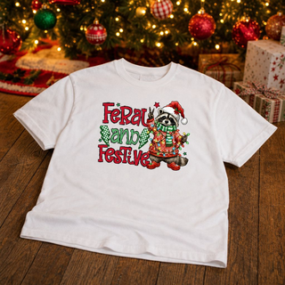 Feral and Festive Tee or Sweatshirt