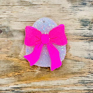 Easter Egg with Bow Car Freshie
