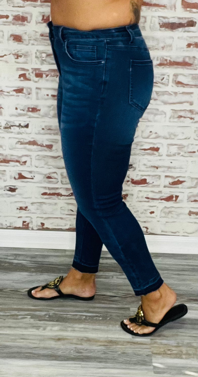 Folsom Leopard Skinny Jeans