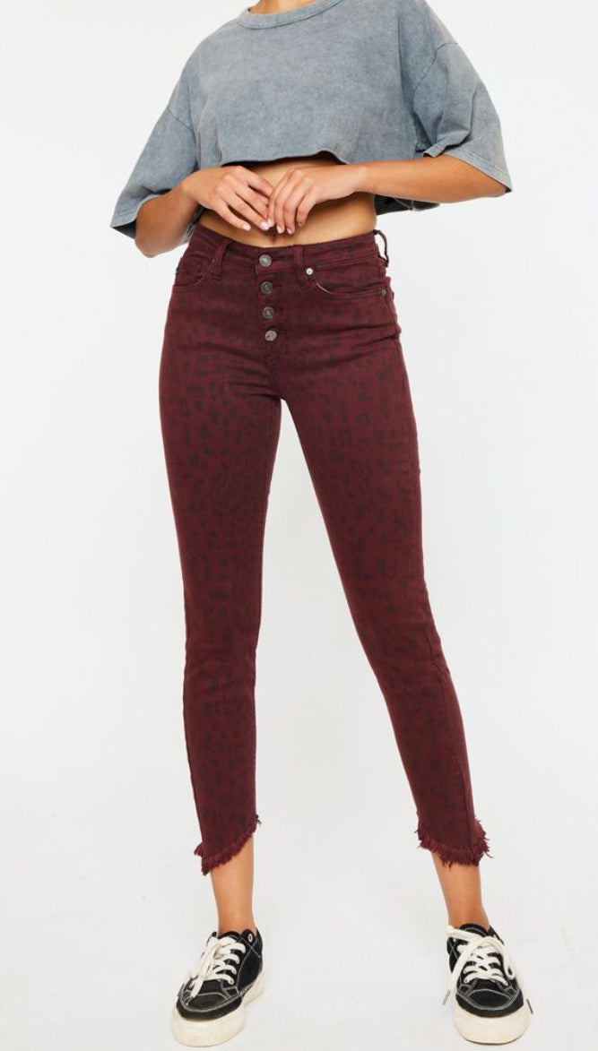 Kassidy Leopard Skinny