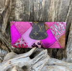 Pink Patchwork Wallet