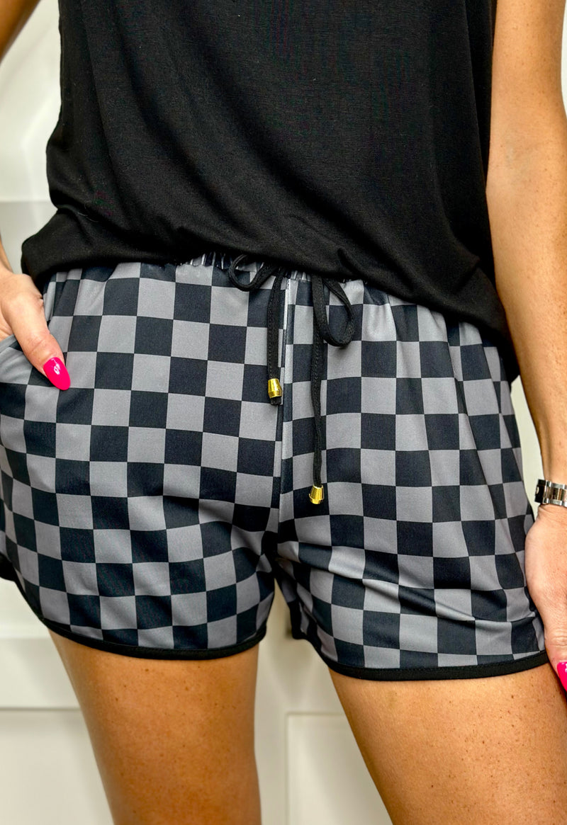 Check Back Checkered Everyday Shorts