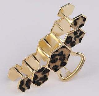 Wild Side Leopard Claw Clip