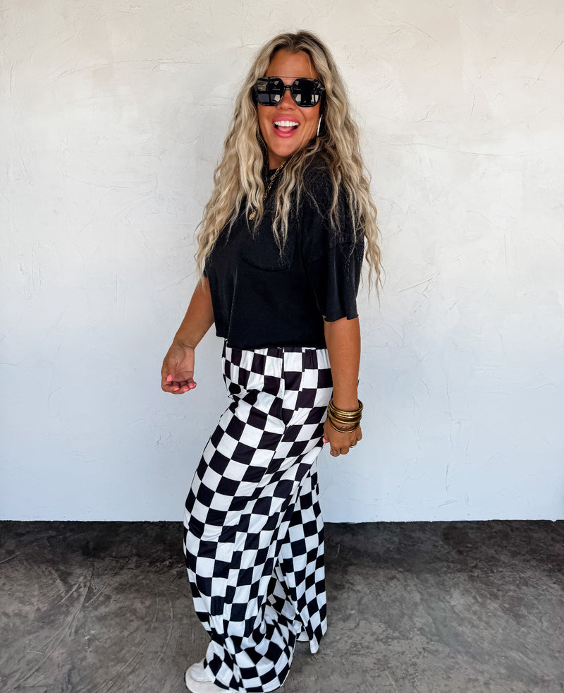 Preorder Check Babe Pants
