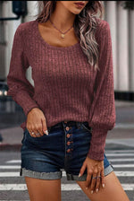 Cirena Soft Burgundy Top