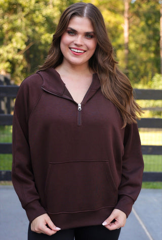 Kayla 3/4 Zip Pullover