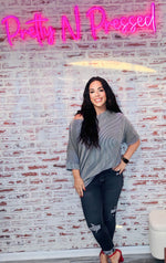 Charolette Top Grey
