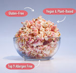 Strawberry Shortcake Drizzle Popcorn