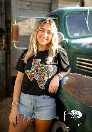In Bloom Texas Tee