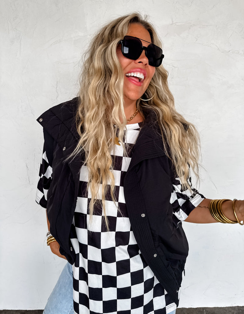 Preorder Check Babe Side Slit Top