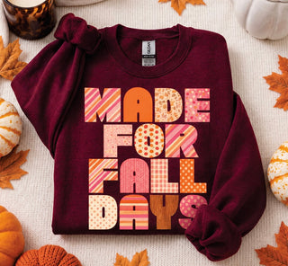 Made for Fall Days Tee & Sweatshirt