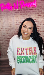 Extra Grinchy Faux Sequin Sweatshirt