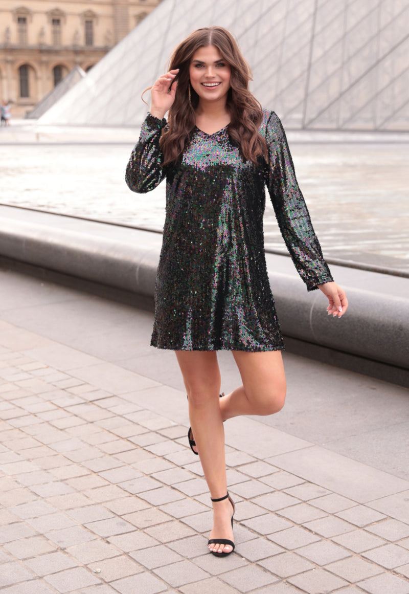 Win the crowd Sequin Dress