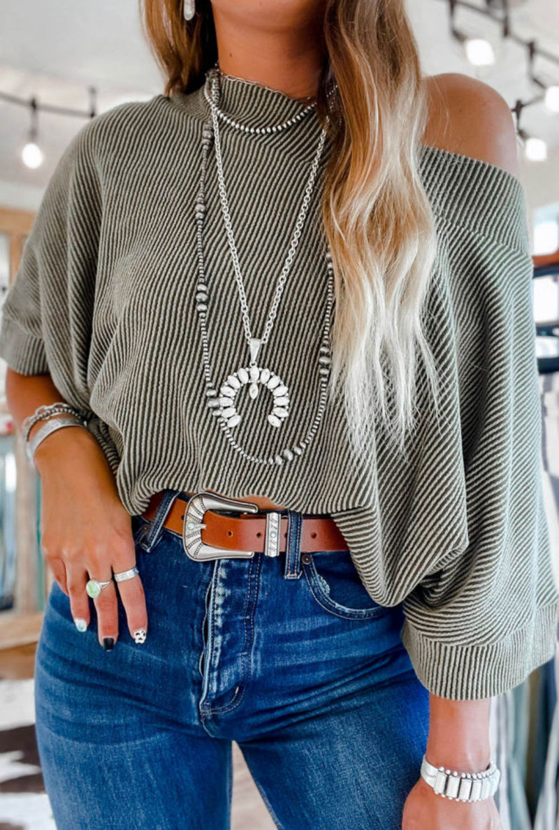 Charolette Top Grey