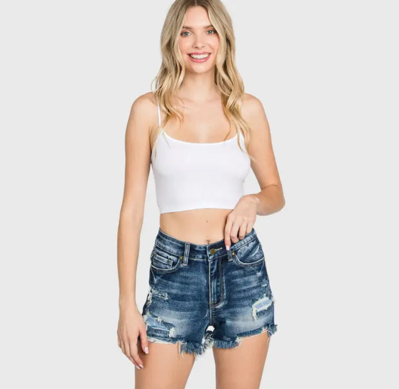 Bridgey Double Button Shorts