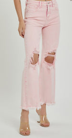 Pink & Pout Mineral Wash Jeans