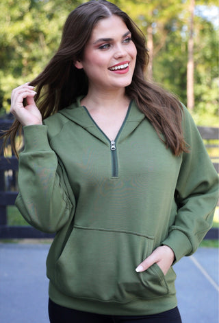 Kayla 3/4 Zip Pullover