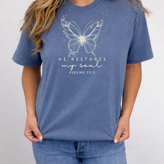 He Restores My Soul Graphic Tee
